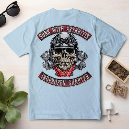 Camisetas de motociclista para hijos con artritis