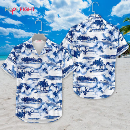 Hibiscus Ocean Hawaiian Shirt
