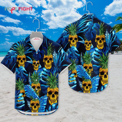 Pineapple Skull Hawaiian Shirt