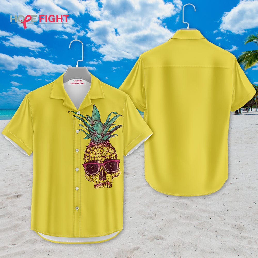 Pineapple Skull Hawaiian Shirt