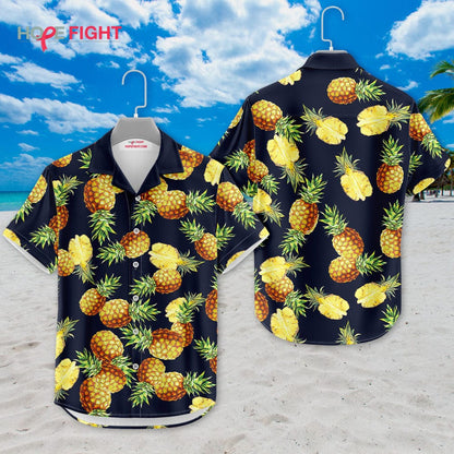 Pineapple Hawaiian Shirt for Summer Vibes