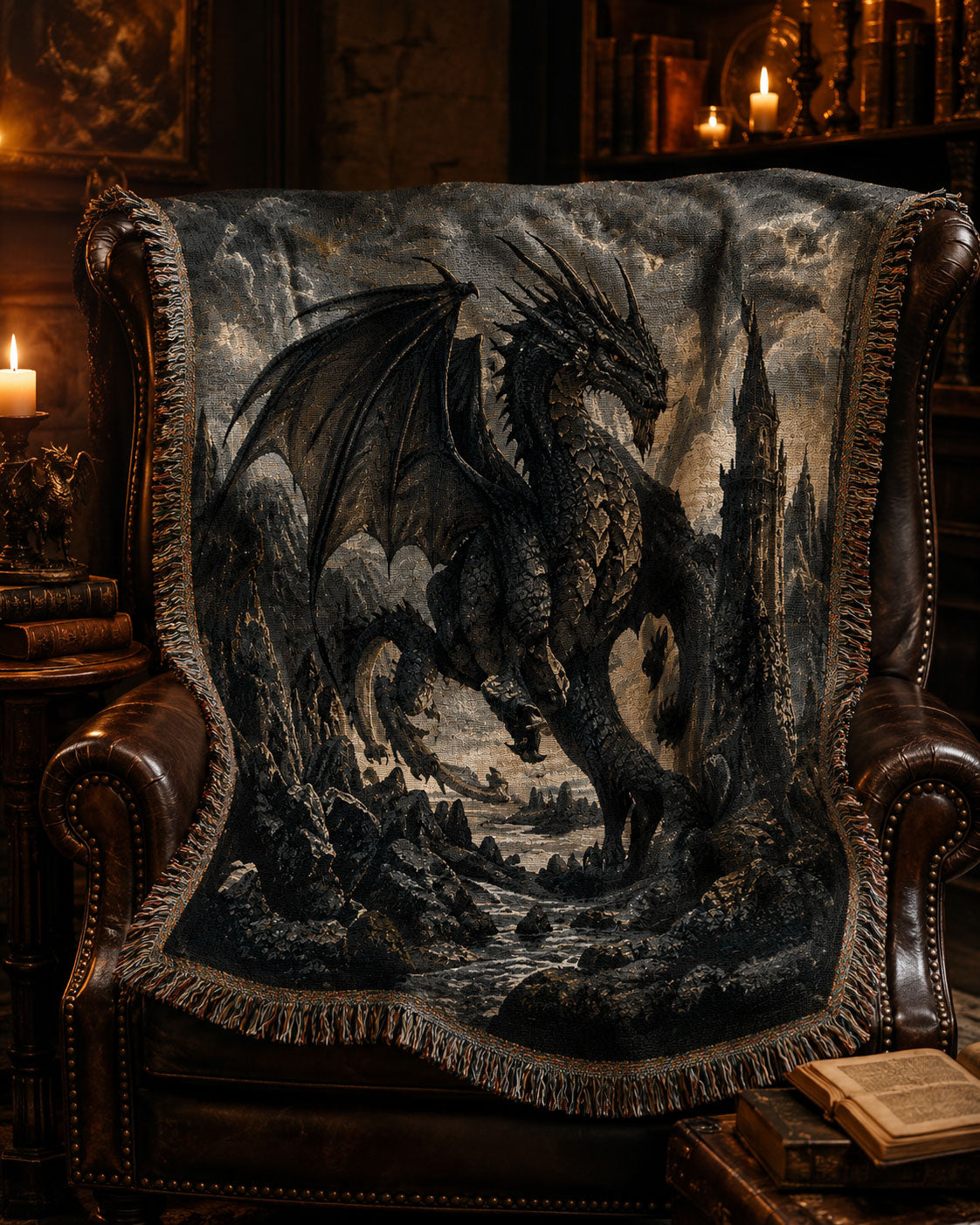 Guard Your Realm - MyDragonRealm Blackstone Guardian Woven Relic 4