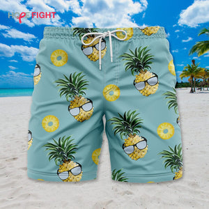 Cool Pineapple Swim Trunks