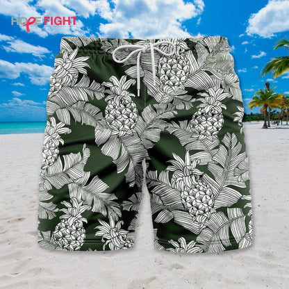 Pineapple Leaf Swim Trunks