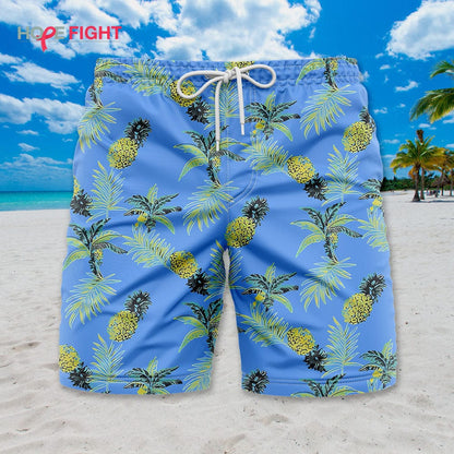 Pineapple Palm Swim Trunks