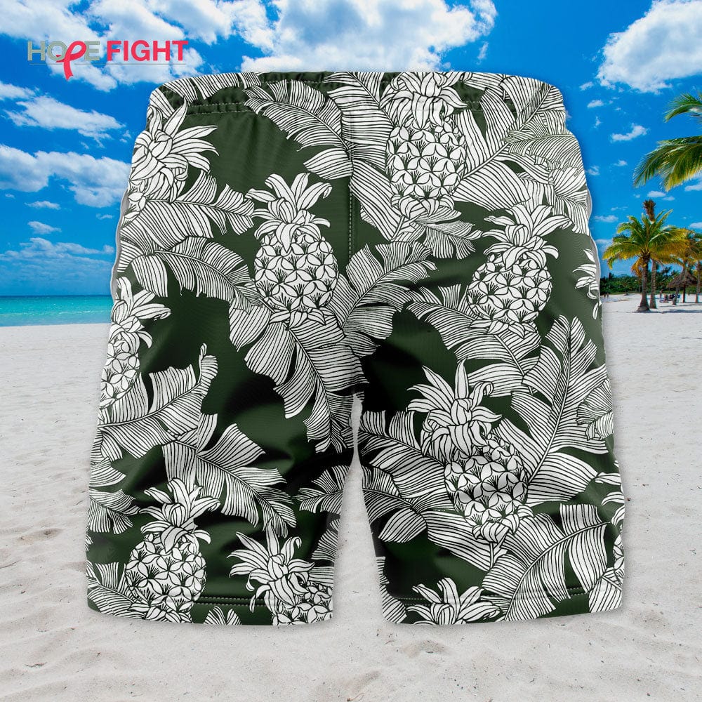 Pineapple Leaf Swim Trunks