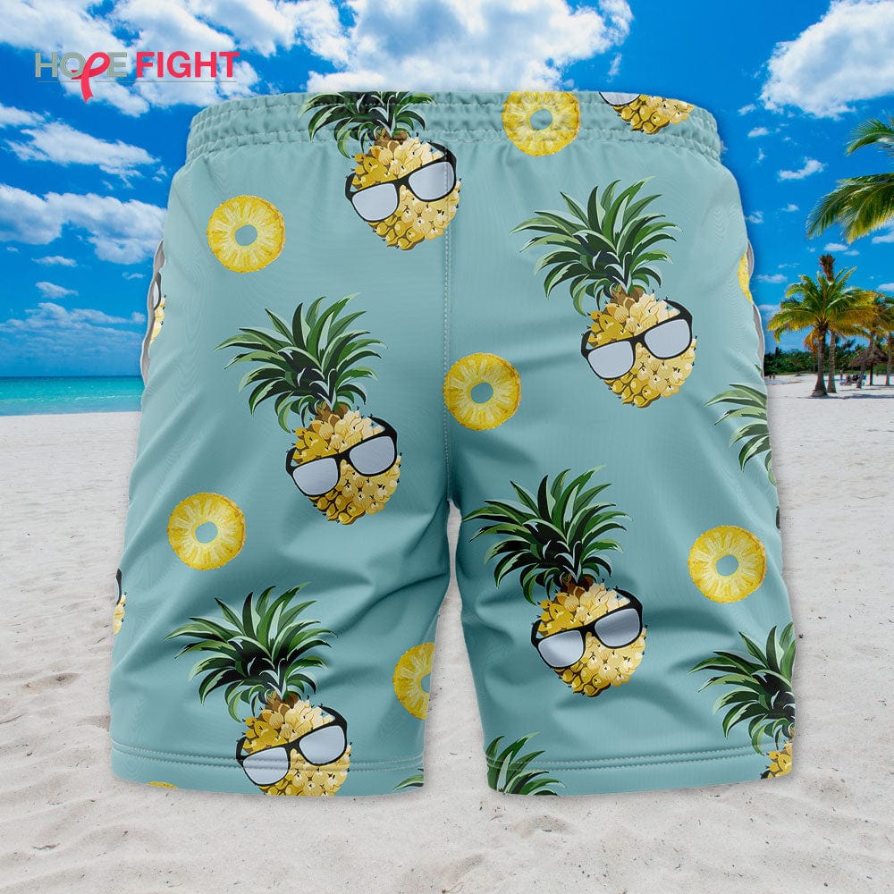 Cool Pineapple Swim Trunks