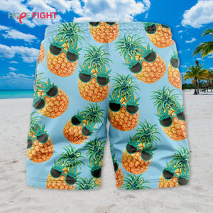 Cool Pineapple Swim Trunks