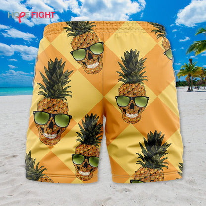 Pineapple Skull Swim Trucks