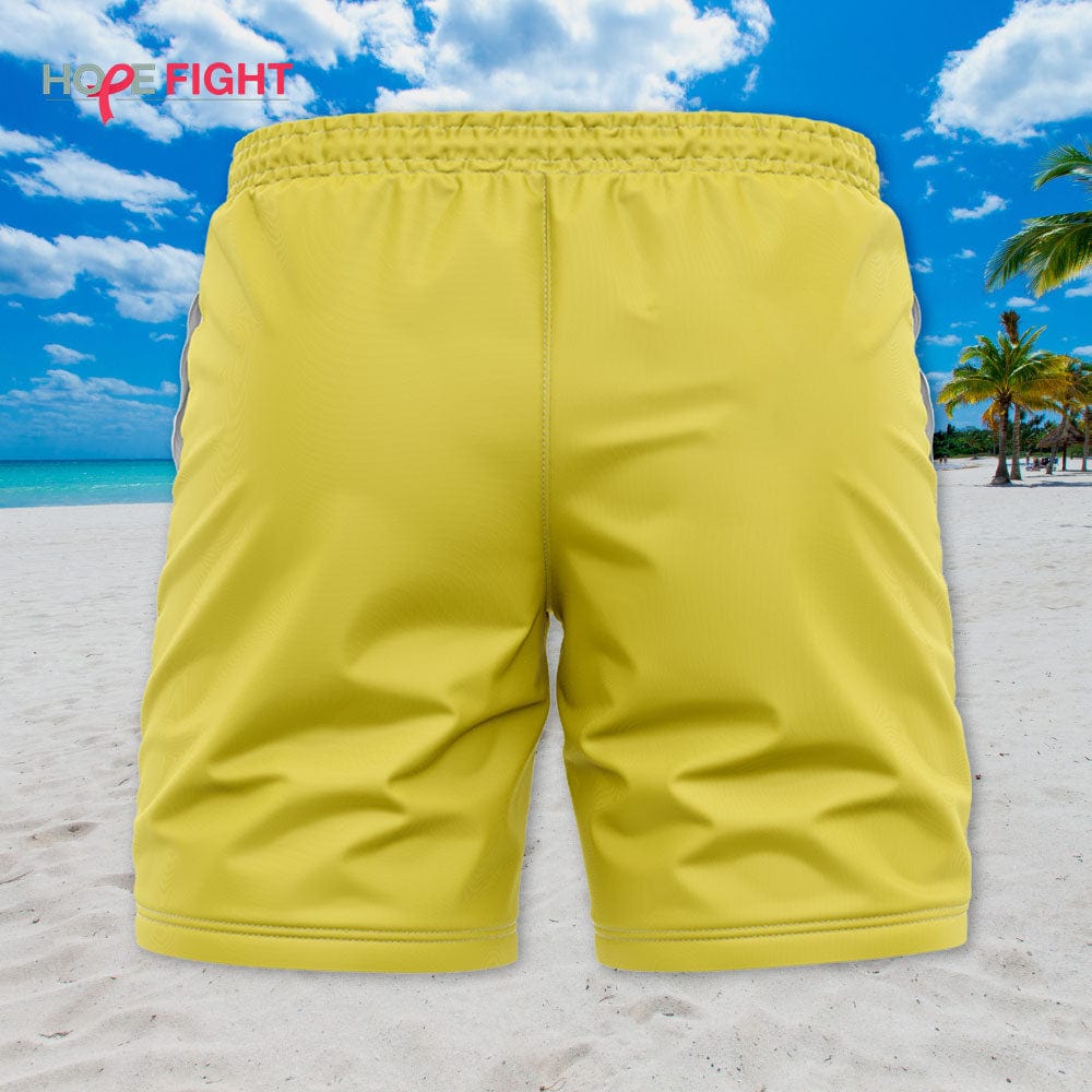 Pineapple Skull Swim Trunks