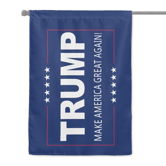 Trump Make America Great Again House & Garden Flag For Trump'fan