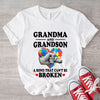 Grandma And Grandson Autism Acceptance T-Shirt