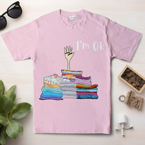 Estoy bien, camisetas divertidas para coser