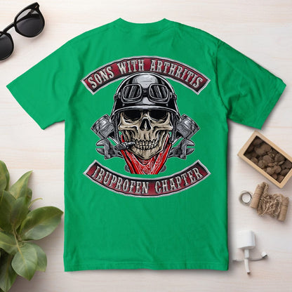 Camisetas de motociclista para hijos con artritis