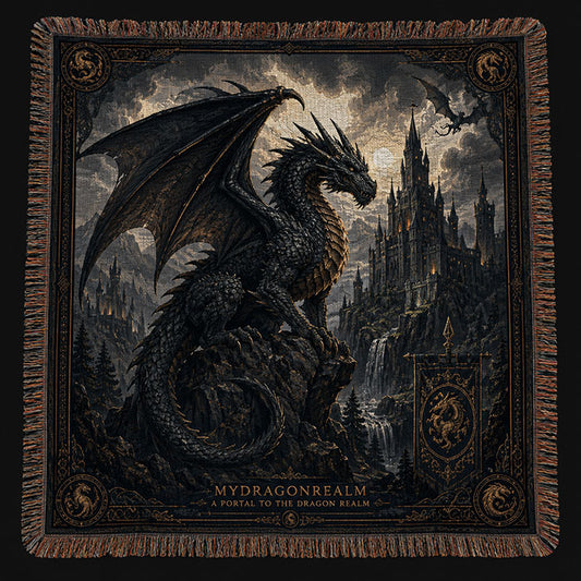 Guard Your Realm - MyDragonRealm Blackstone Guardian Woven Relic 1