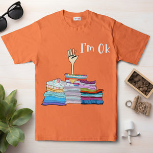 Estoy bien, camisetas divertidas para coser