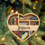 Personalized Book Lover's Ornament, Unique Christmas Tree Decor