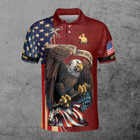 Personalize Name Veteran All Gave Some Some Gave All, Patriotic American Veteran 3D Polo Shirt