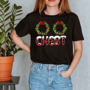 Couples Christmas Shirts, Funny Chestnuts Xmas Tees