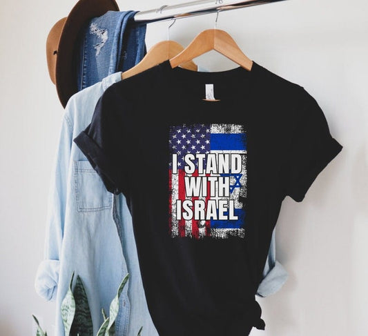 I Stand With Israel T-Shirt, Pray For Israel Shirt