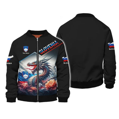 Custom Slovenia Shirt, Gift For Slovenia Lover, All Over Printed