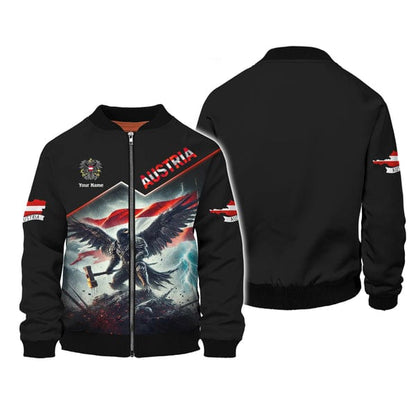 Personalized Austria Shirts, All Over Printed