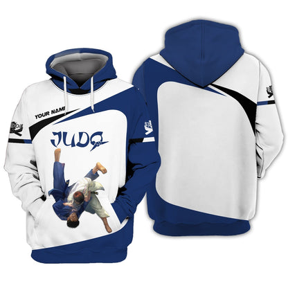 Judo Personalized Name 3D Shirt Custom Name, All Over Printed