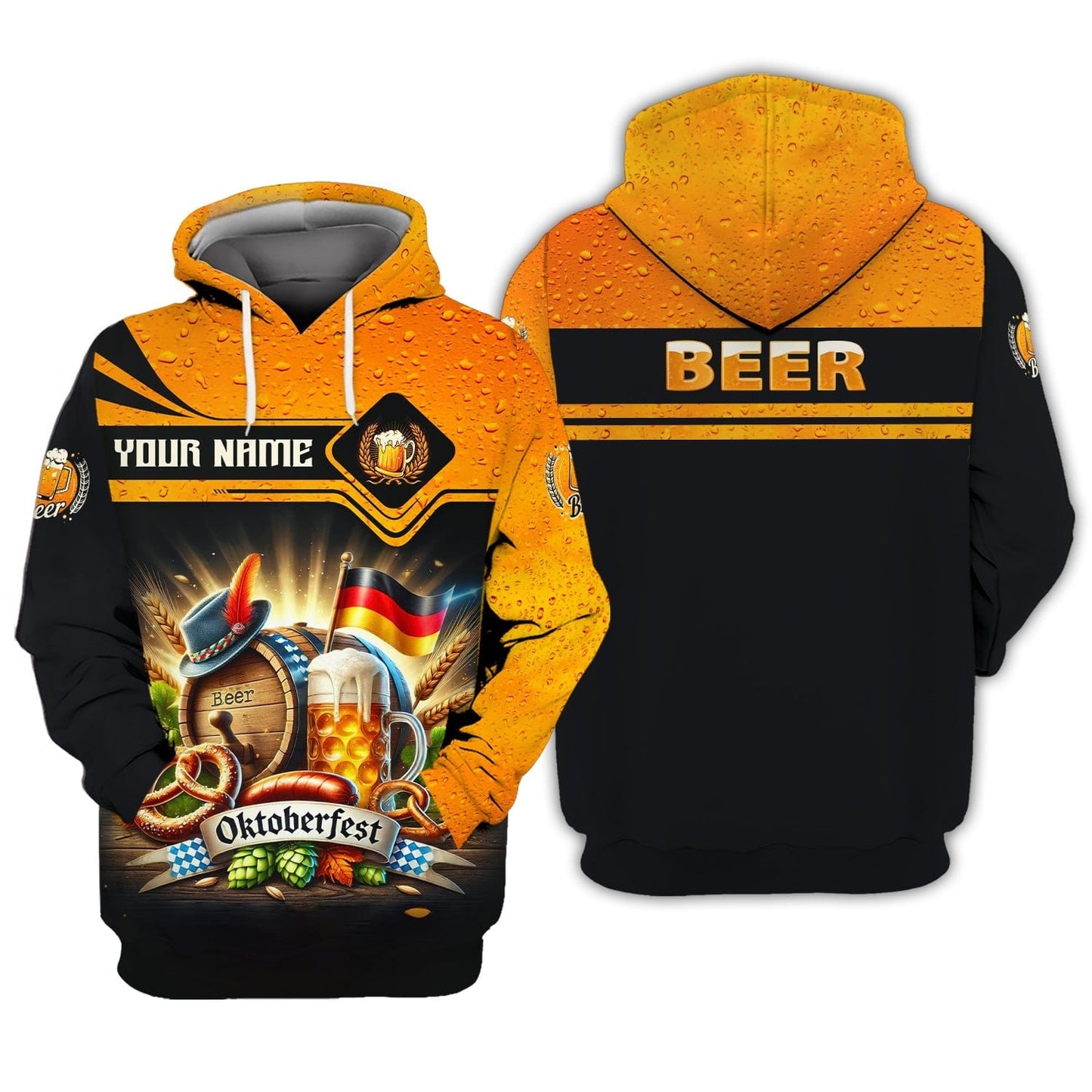 Oktoberfest 3D Shirts Beer Festival Custom T-Shirt Gift For Oktoberfest Lovers, All Over Printed