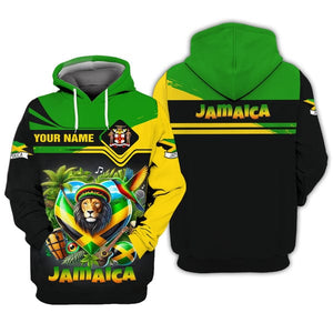 Custom Jamaica Shirt, Gift For Jamaica Lover, All Over Printed