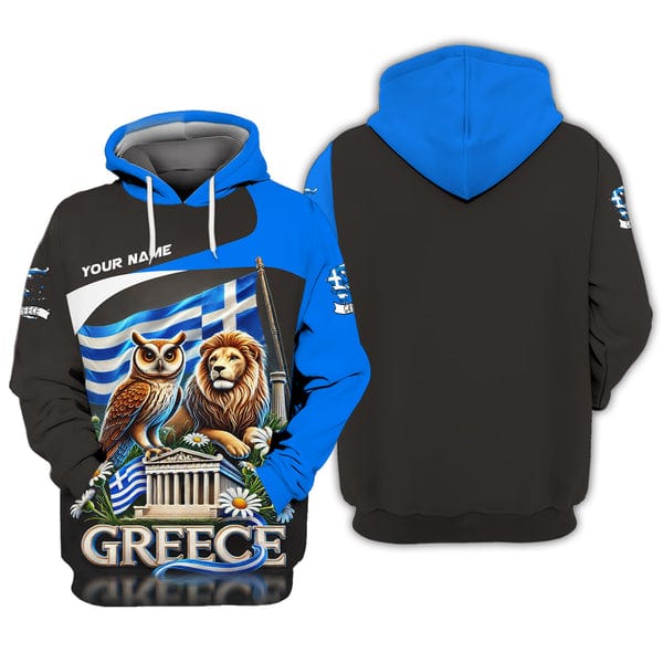 Greece Shirt, Gift For Greece Lover, All Over Printed