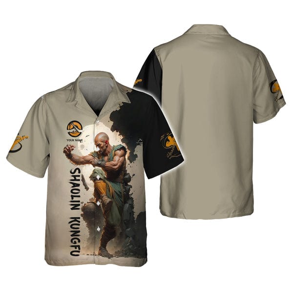 Custom Shaolin Kung Fu Shirt, Gift For Shaolin Kung Fu Lover, All Over Printed