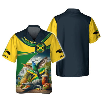 Custom Jamaica Shirt, Gift For Jamaica Lover, All Over Printed