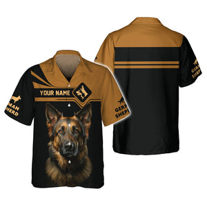 German Shepherd Shirt, Gift For Dog Lover, All Over Printed