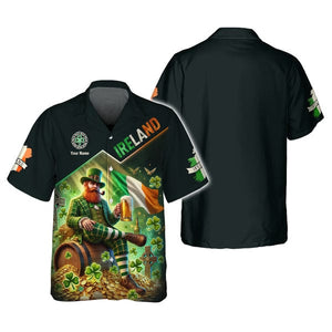 Custom Ireland Shirt, Gift For Ireland Lover, All Over Printed