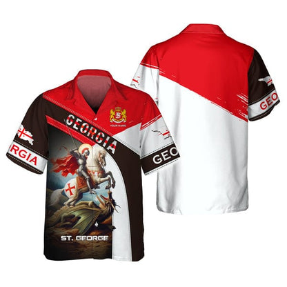 Personalized Georgia Shirts, All Over Printed