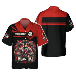 Custom Muay Thai Shirt, Gift For Muay Thai Lover, All Over Printed