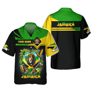 Custom Jamaica Shirt, Gift For Jamaica Lover, All Over Printed