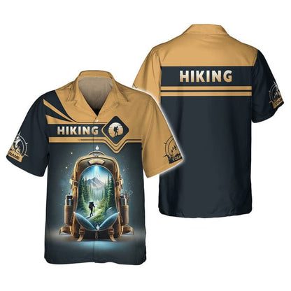 Hiking Shirt, Gift For Hiking Lover, All Over Printed