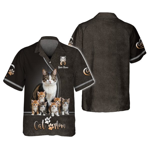 Personalized Cat Lover Shirt, All Over Printed