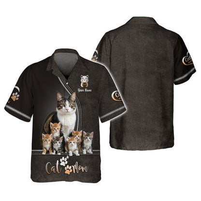 Personalized Cat Lover Shirt, All Over Printed