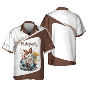 Custom Photography Shirt, Gift For Photography Lover, All Over Printed