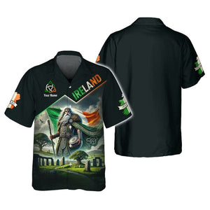 Custom Ireland Shirt, Gift For Ireland Lover, All Over Printed