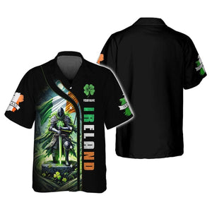 Custom Ireland Shirt, Gift For Ireland Lover, All Over Printed