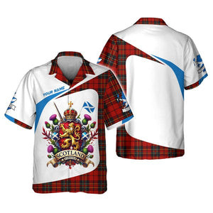 Custom Scotland Shirt, Gift For Scotland Lover, All Over Printed