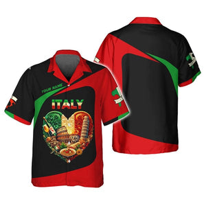 Custom Italy Shirt, Gift For Italy Lover, All Over Printed