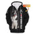 Border Collie Custom Name Zipper Hoodie Gif For Dog Lover 3D Shirts, All Over Printed