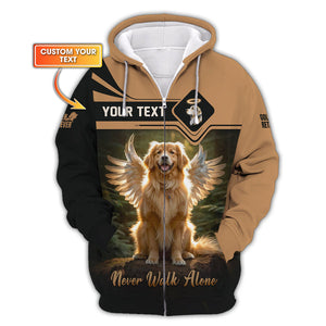 Golden Retriever Shirt, Gift For Dog Lover, All Over Printed