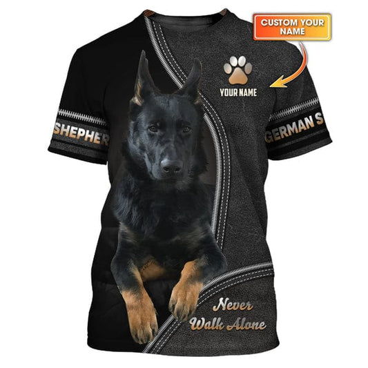 German Shepherd Shirt, Gift For Dog Lover, All Over Printed