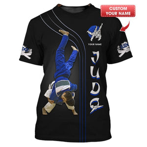 Custom Judo Shirt, Gift For Judo Lover, All Over Printed