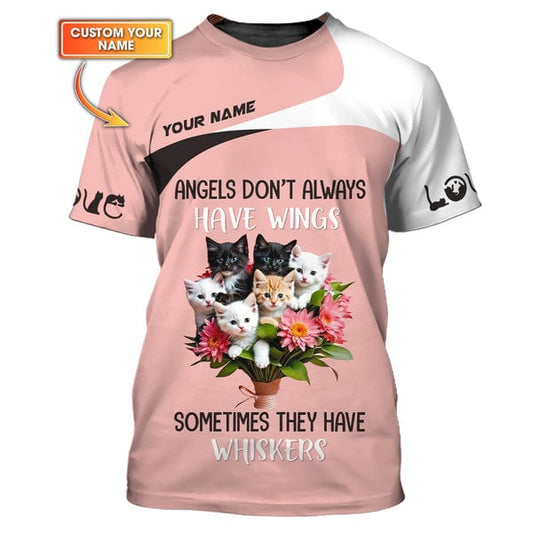 Personalized Cat Lover Shirt, All Over Printed